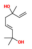  3,7-dimethyl-octa-1,5-dien-3,7-diol 
