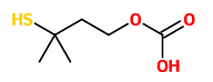  3-mercapto-3-methylbutyl formate 