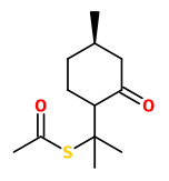  8-acetylthio-p-menthane-3-one 