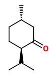  (+)-menthone 