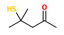  4-methyl-4-mercaptopentan-2-one 