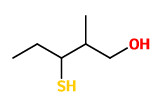  3-mercapto-2-methylpentan-1-ol 